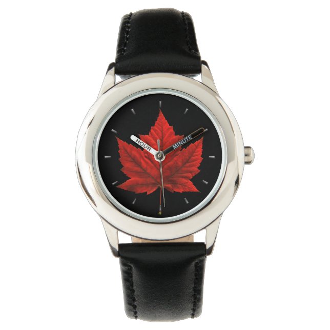 Montre Canada Watch Canada Maple Leaf Souvenir Wistwatch (devant)