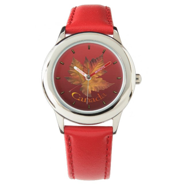 Montre Canada Watch Montre-poignet Souvenir Canada pour e (devant)