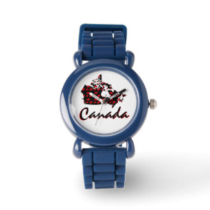 Montre Canadian red Maple Canada pour un plaisir u