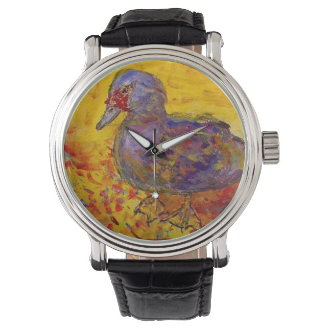 Montre canard de muscovy (devant)