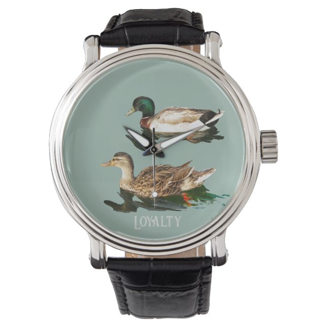 Montre Canards colverts (devant)