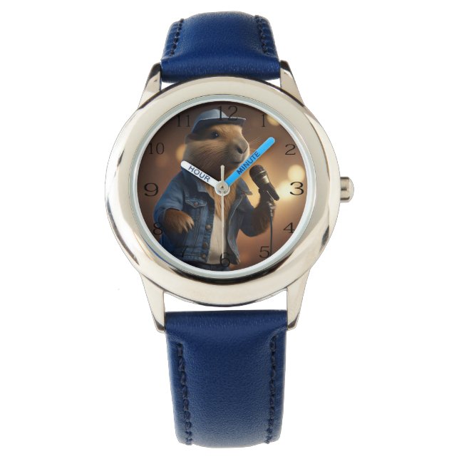Montre "Capybara Cowboy : Serenading the Wild West" (devant)