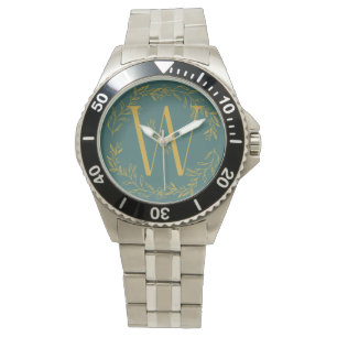 Montre Caraïbes Couleur actuelle Groomsmen monogramme