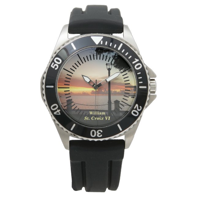 Montre Caraibes Sunset Tropical (devant)