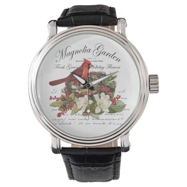 Montre Cardinal de Noël Vintage (devant)