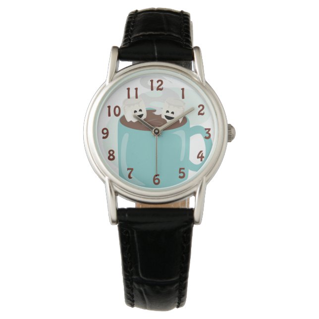 Montre Caricature Chocolat Temps Charme Chocolat (devant)