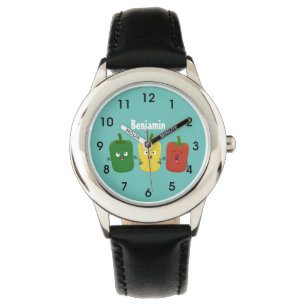 Montre Caricature de chant trio capsicum poivre clair