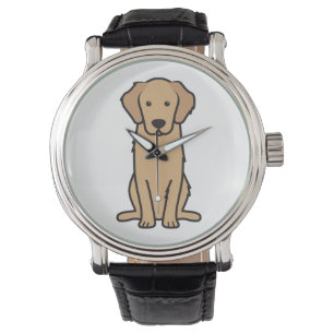 Montre Caricature pour chien d'or