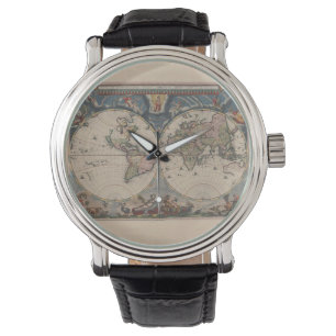 Montre Carte du monde antique : Art de la cartographie hi