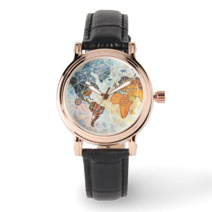 Montre Carte du monde d'Air Afrique