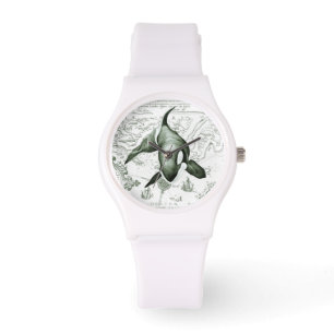 Montre Carte Orca verte