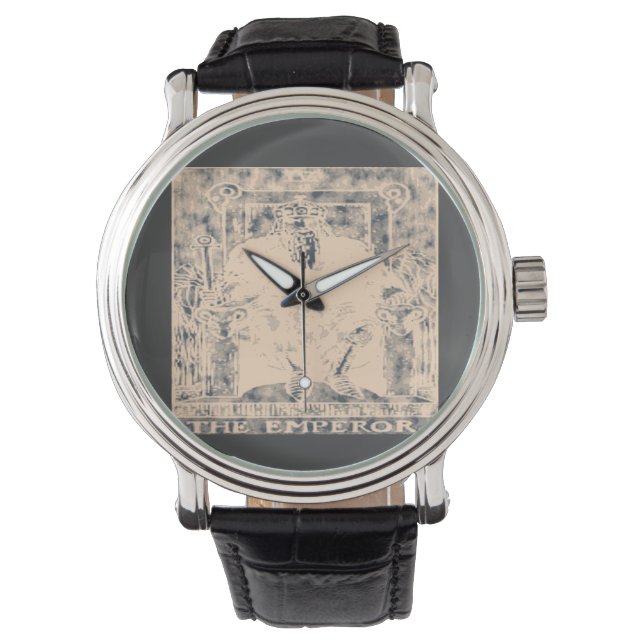 Montre Carte Tarot Empereur (devant)
