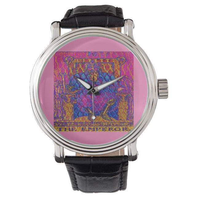Montre Carte Tarot Empereur (devant)