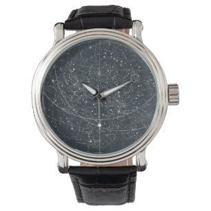 Montre Carte vintage de constellation