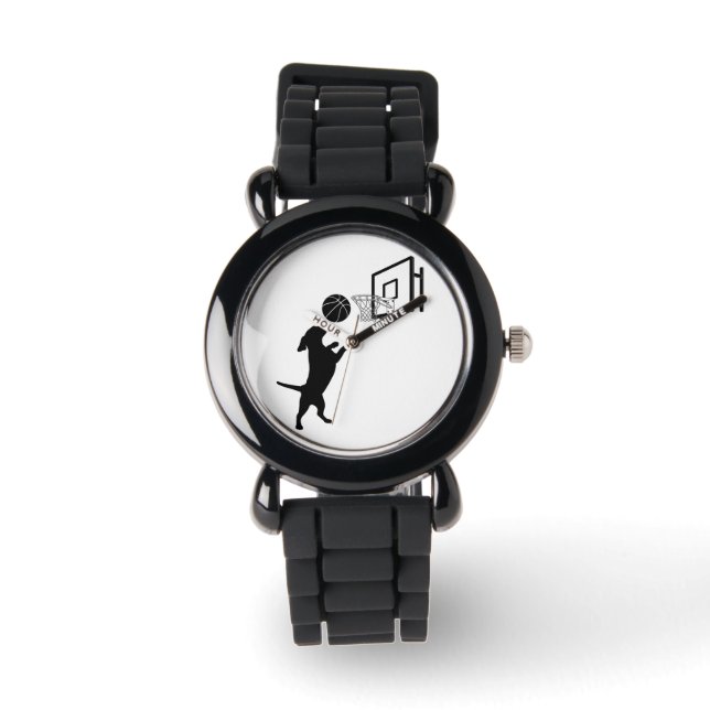 Montre Cartoon Animal Basketball (Recto)