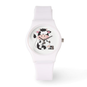 Montre Cartoon de vache bébé mignon