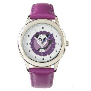 Montre cartoon panda pour poignet