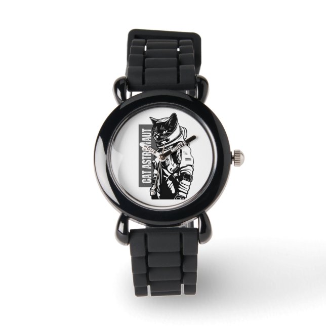 Montre Cat Astronaut  (Recto)