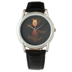 Montre Cat Clé Arbre
