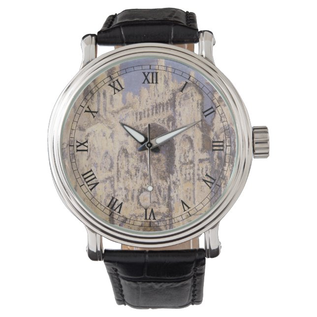 Montre Cathédrale de Rouen, Harmony Blue Gold de Claude M (devant)