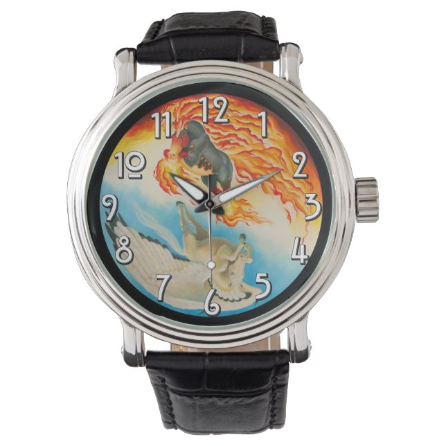 Montre Cauchemar et Mesa Pegasus Yin Yang (devant)