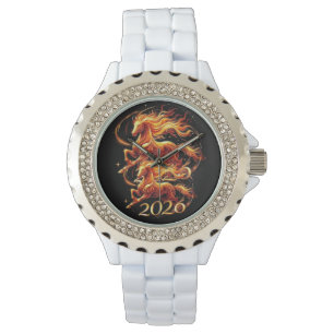Montre Célébrations de l'année du cheval chinois 2026