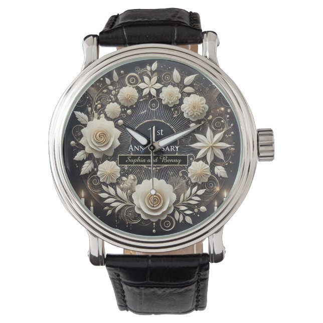 Montre Célébrez l'amour avec l'élégance du papier (devant)