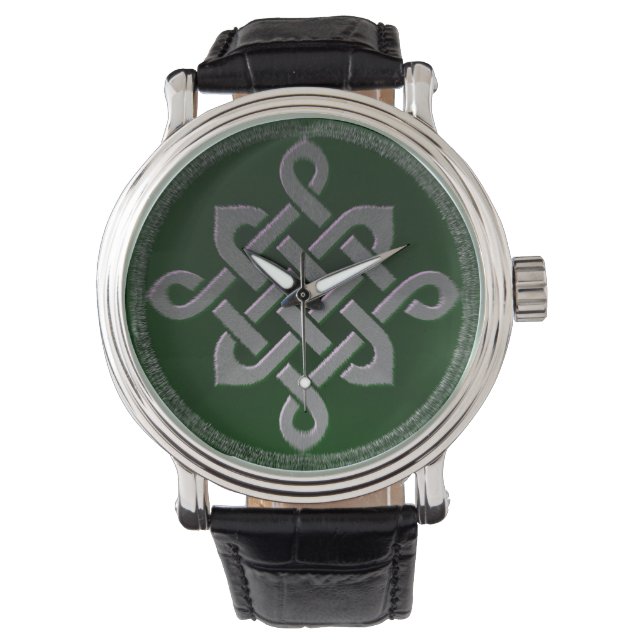Montre celtique noeud irlande symbole antique païen irlan (devant)
