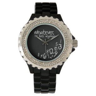 Montre celui qui, je sois tardifs de toute façon