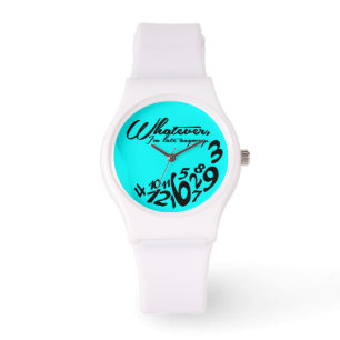 Montre celui qui, je sois tardifs de toute façon - vert