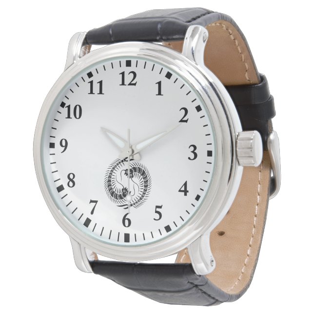 Montre Cercle Centipedes face (Incliné)