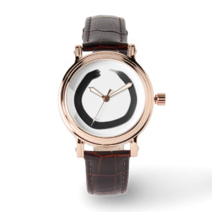 Montre Cercle Enso Bouddhiste Zen