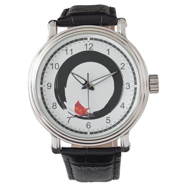 Montre Cercle zen avec Cardinal de Noël (devant)