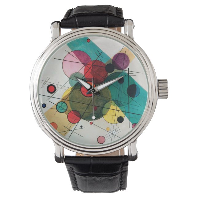 Montre Cercles dans un cercle par Wassily Kandinsky (devant)