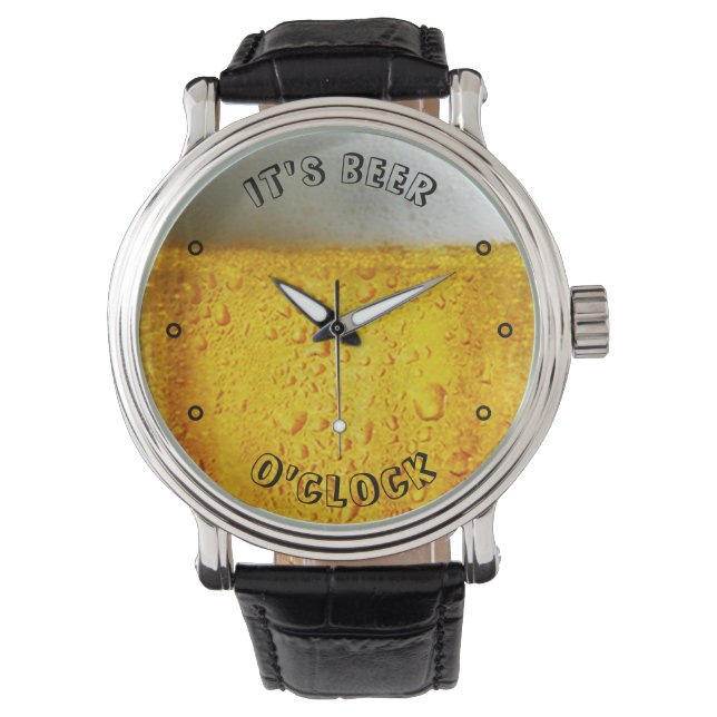 Montre C'est la bière d'horloge (devant)