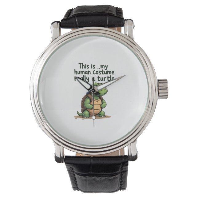 Montre C'est mon costume humain Je suis vraiment un T-Shi (devant)