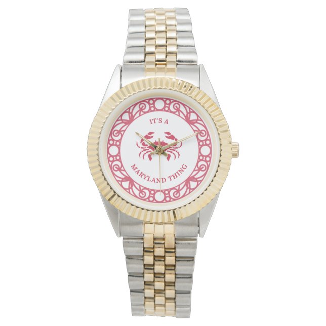 MONTRE C'EST UNE CHOSE DE MARYLAND (CRABS) (devant)