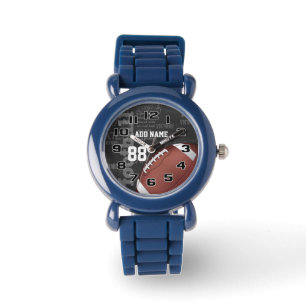 Montre Chalkboard Personnalisé American Football Wristwa