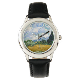 Montre Champ de blé avec cyprès