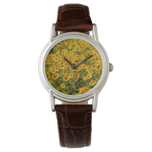 Montre Champ de tournesols