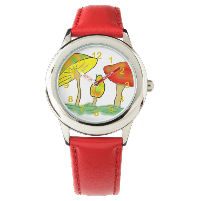 Montre Champignons (devant)
