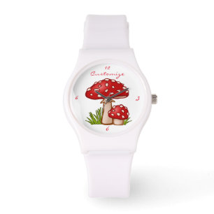 Montre Champignons Amanita Rouge Thunder_Cove