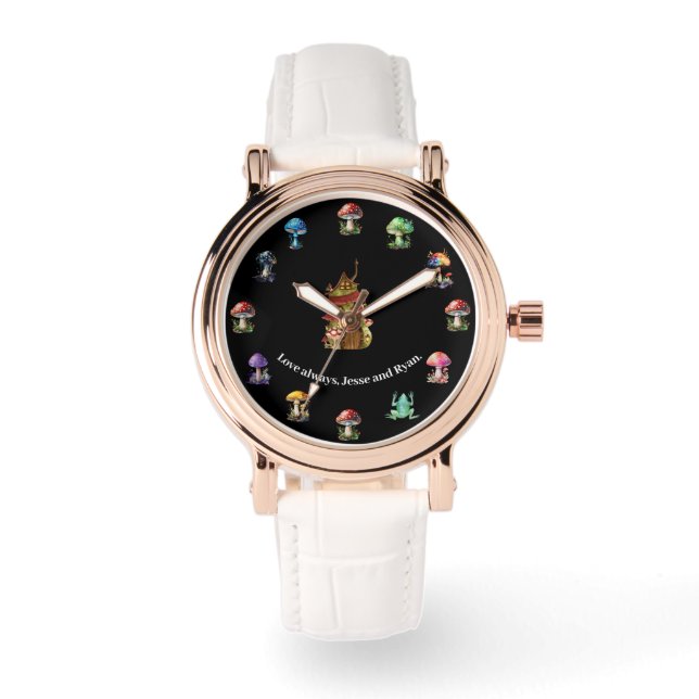 Montre Champignons Imaginaires (Recto)
