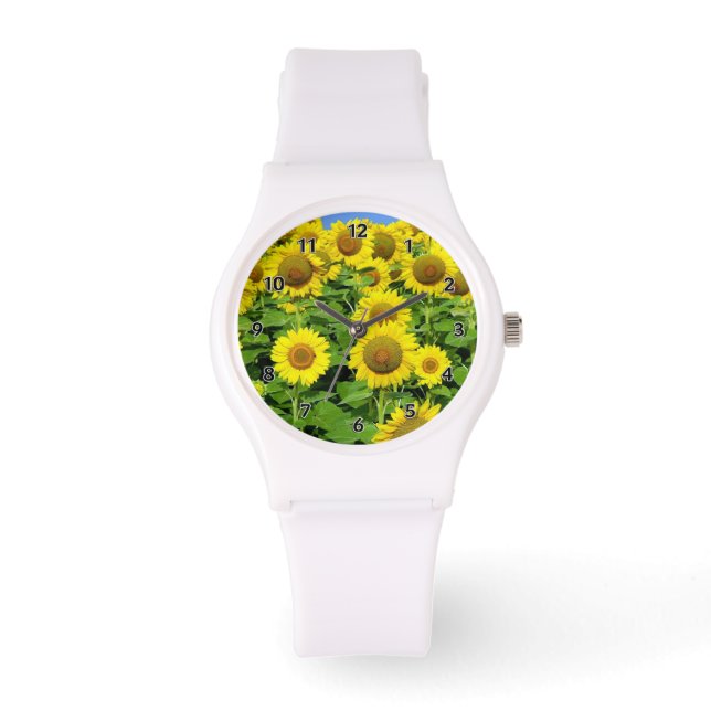 Montre Champs de tournesol (Recto)