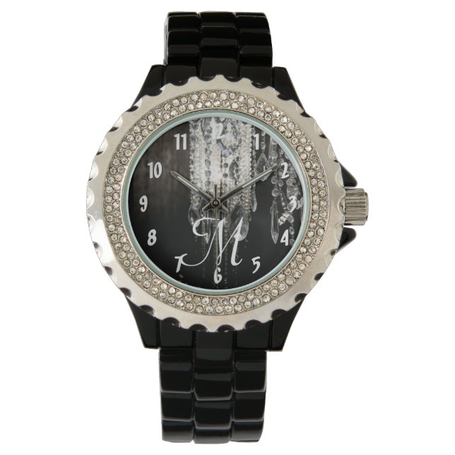 Montre Chandelier en cristal Chic Glass Glitz Glam Watch (devant)