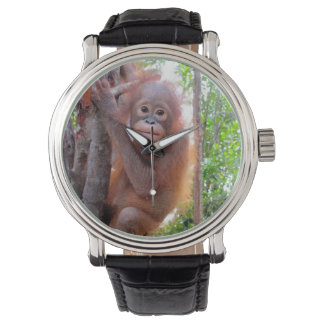 Montre Charité de la faune Bébé Orangutan