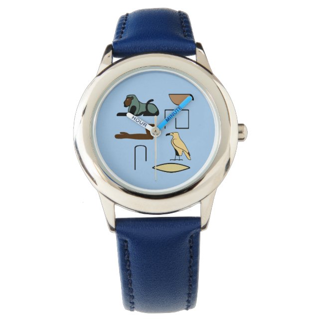 Montre Charles Nom dans Hiéroglyphes symboles de l'ancien (devant)
