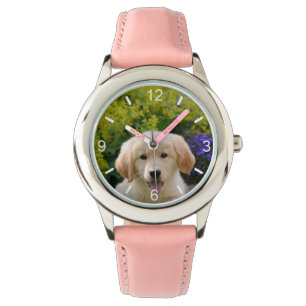 Montre Charming Goldie Retriever Chien Chien Chien Puppy