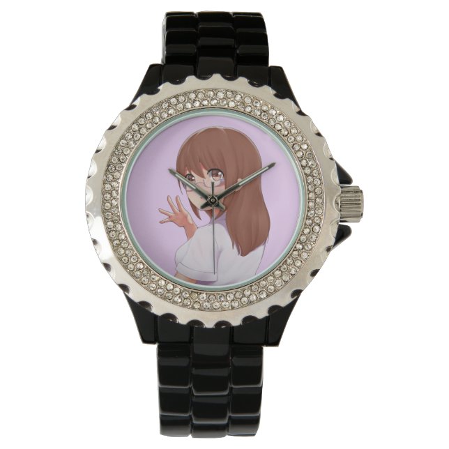 Montre Charming Rose Girl's Watch - Amusant, élégant (devant)