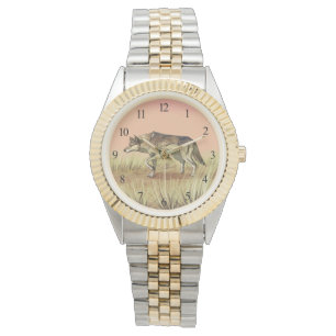 Montre Chasse au lever du soleil